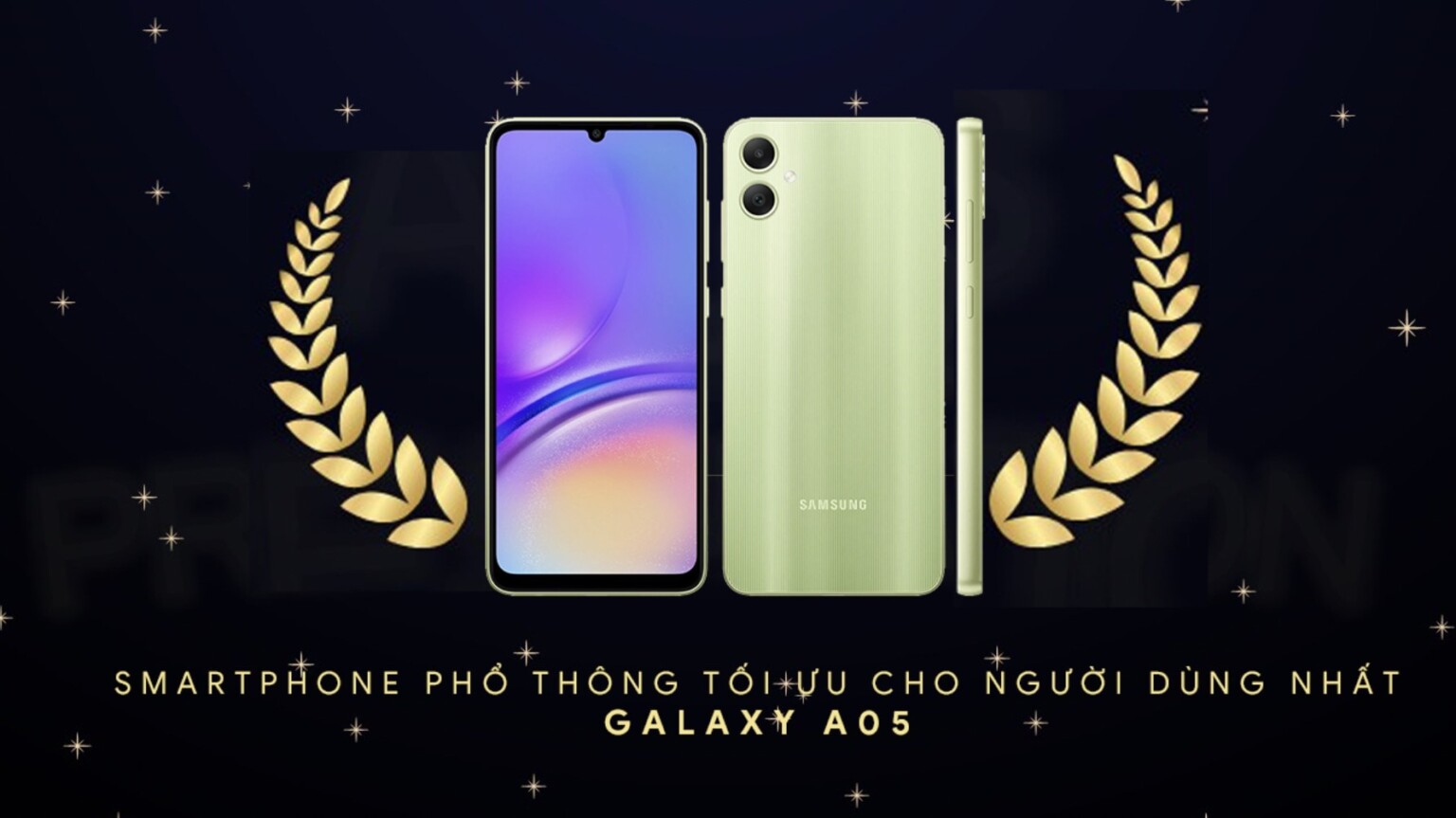 Smartphone phổ thông tối ưu cho người dùng nhất: Galaxy A05