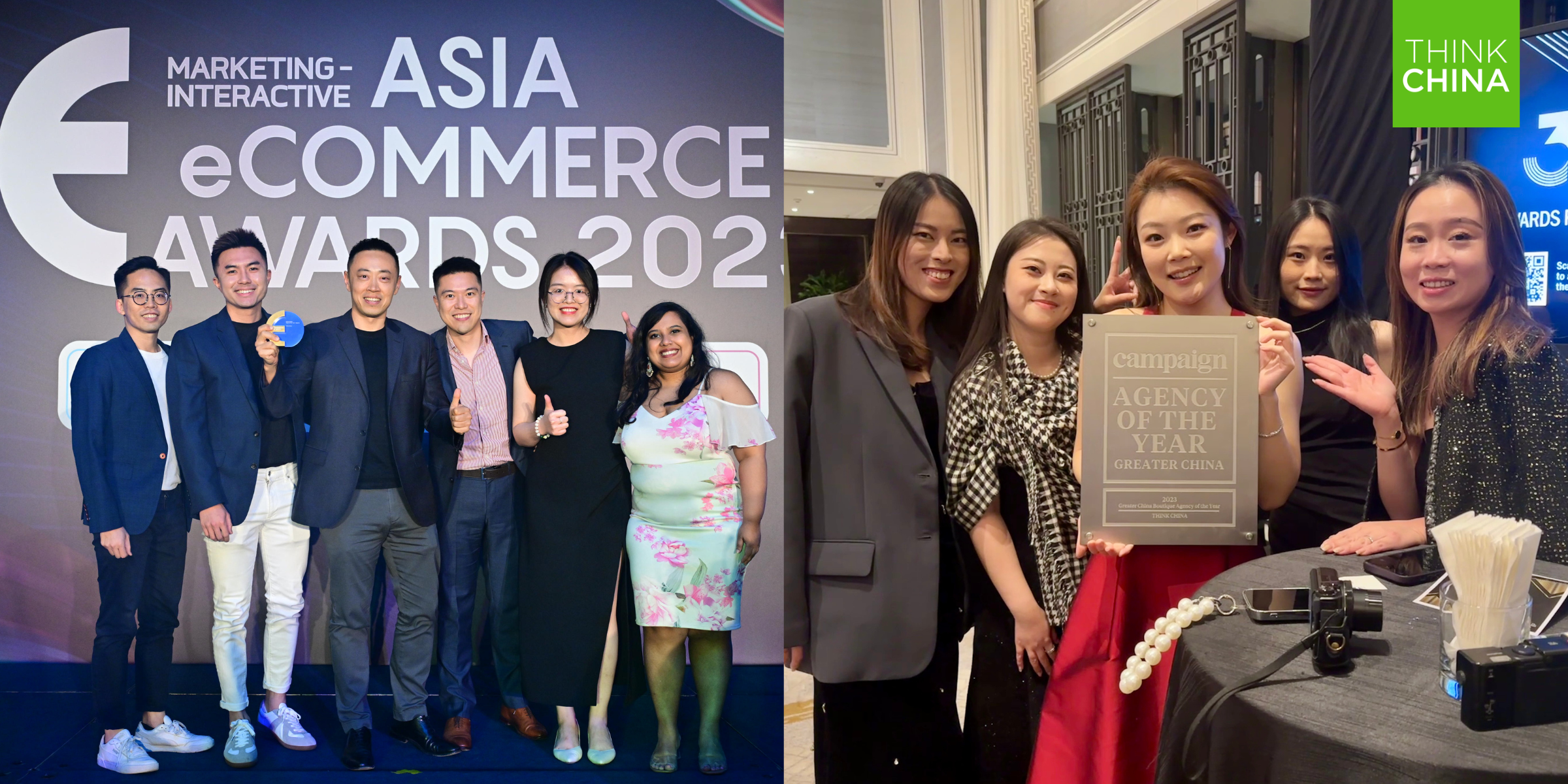 THINK CHINA có trụ sở tại Sydney giành được 4 giải thưởng Thương mại điện tử châu Á TechTimes Vietnam THINK CHINA secures 1 gold and 2 bronzes at the Asia eCommerce Awards (left) and 1 silver at Campaign’s Agency of the Year for Greater China (right)