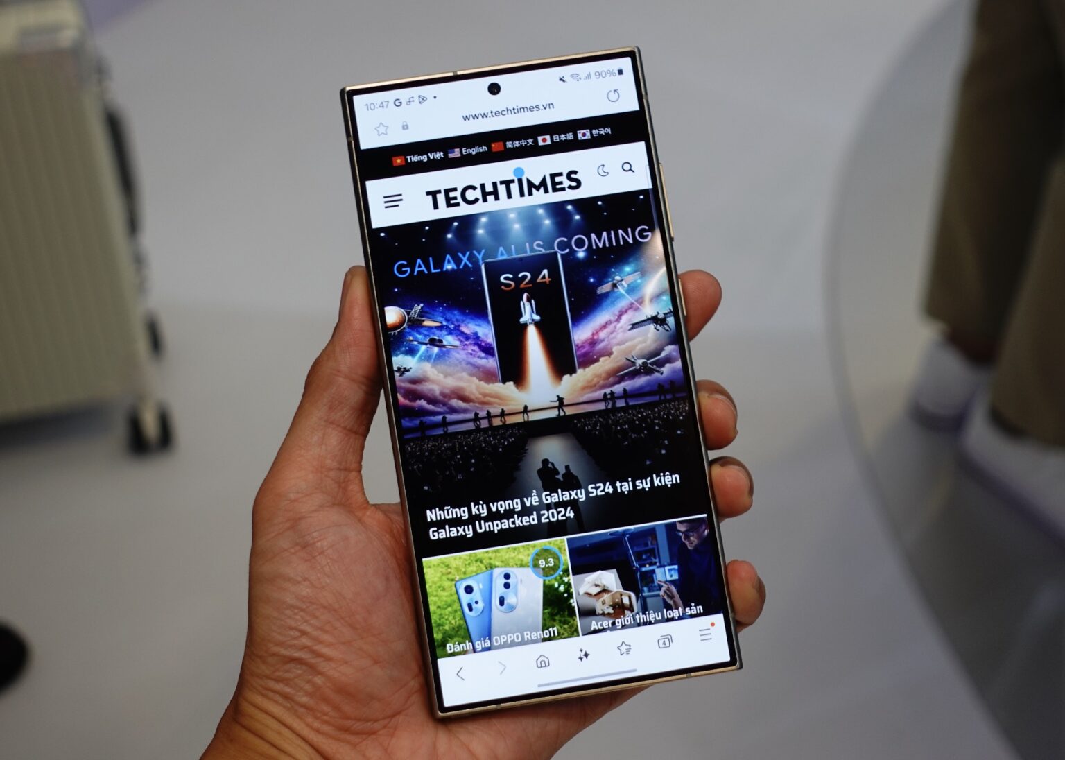 Samsung đã bỏ xa Apple trong cuộc đua smartphone AI Samsung đã bỏ xa Apple trong cuộc đua smartphone AI