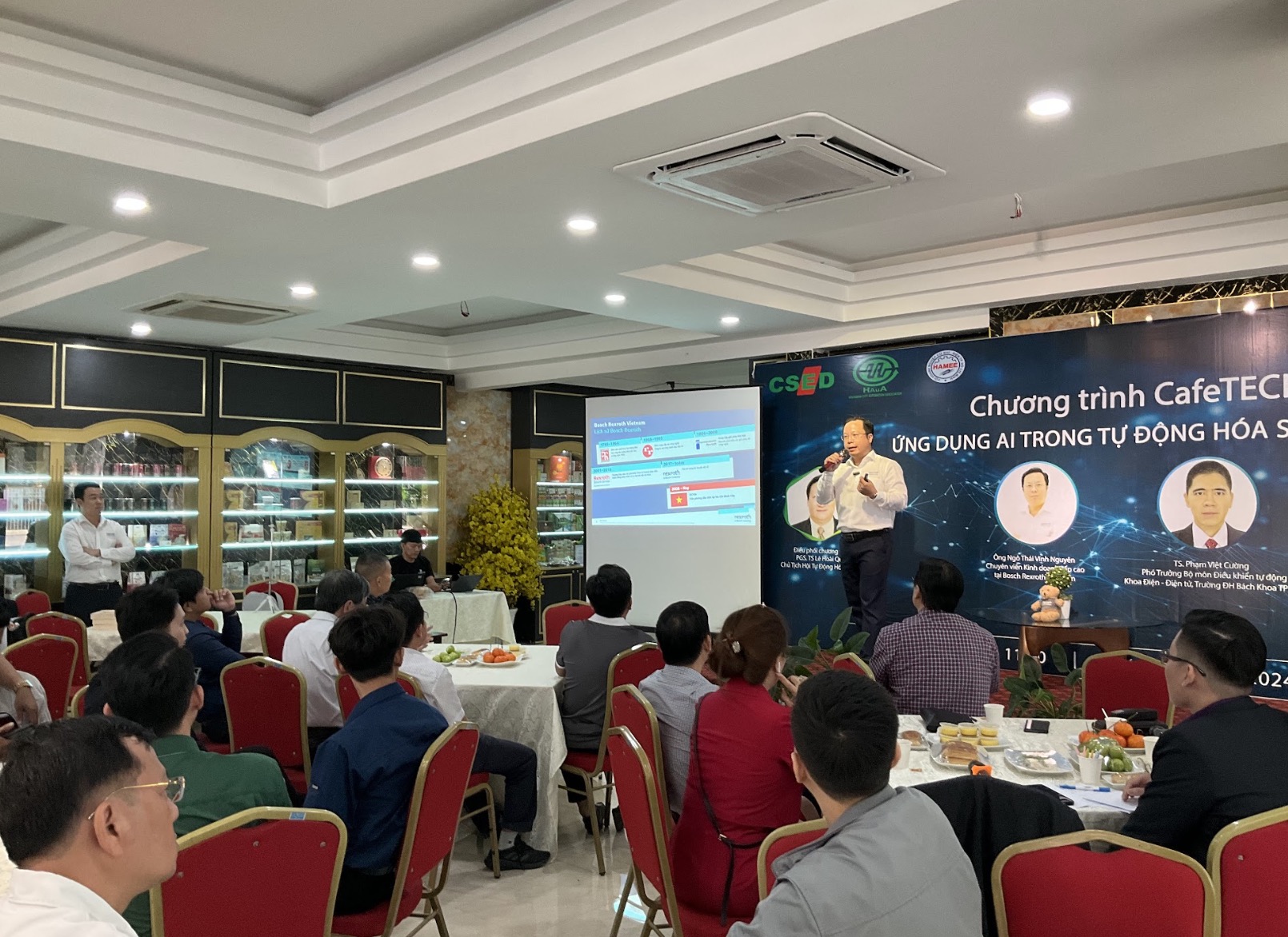 CafeTech 2024: Bosch Rexroth Việt Nam ra mắt giải pháp tự động ctrlX