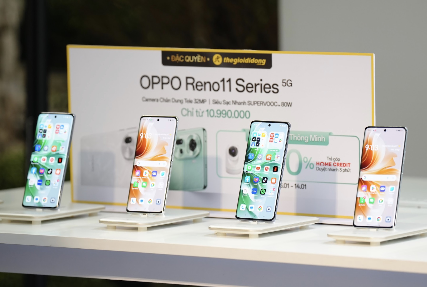 Thế Giới Di Động và OPPO hợp tác mở bán đặc quyền Reno11 Series