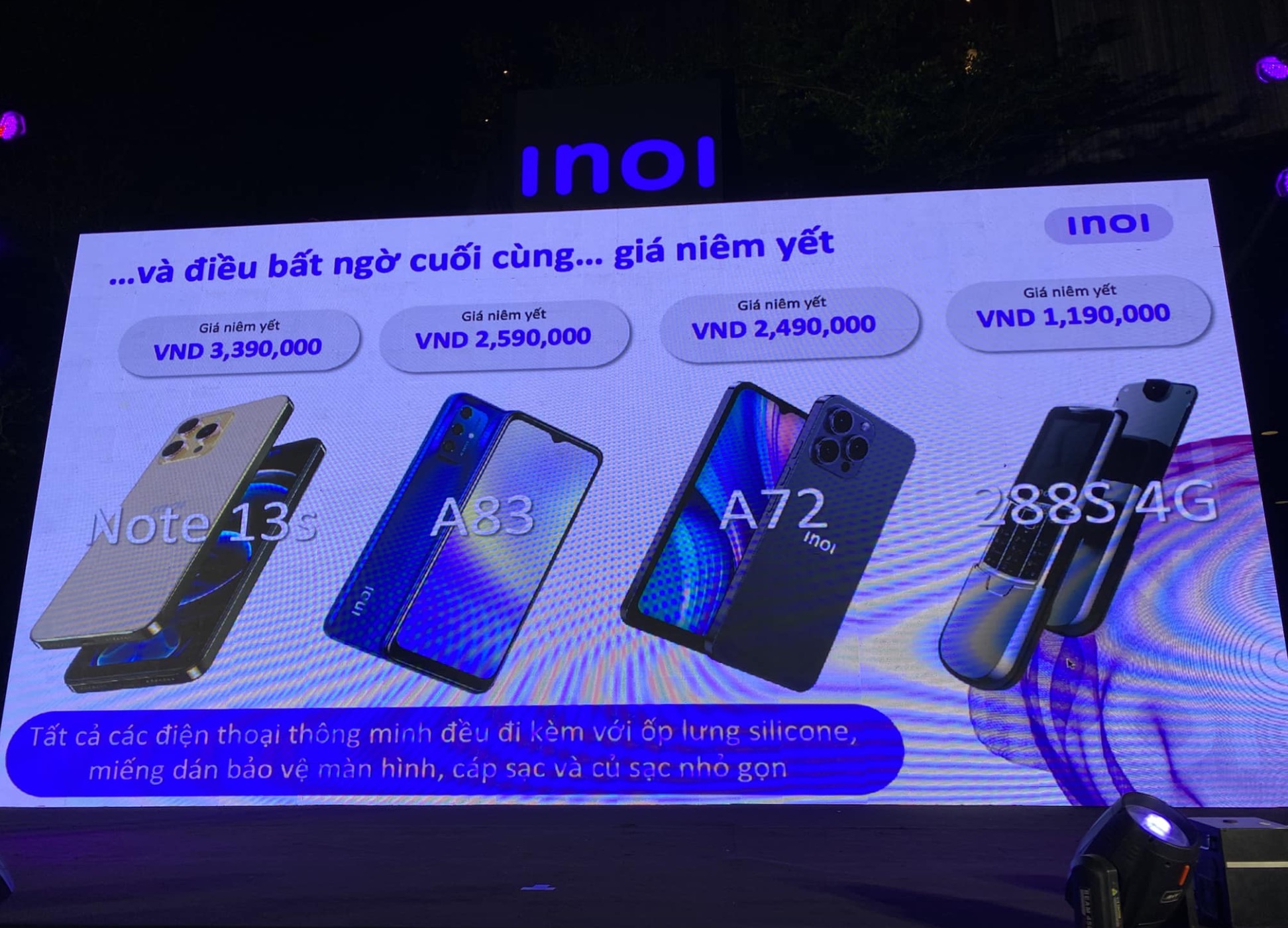 INOI hợp tác với PHTD ra mắt loạt smartphone giá rẻ tại Việt Nam