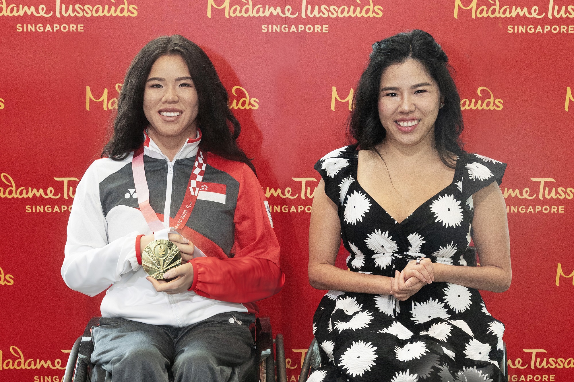 Vận động viên Paralympic người Singapore Yip Pin Xiu tạo ấn tượng với bức tượng sáp đầu tiên của cô tại Madame Tussauds Singapore TechTimes Vietnam Van dong vien Paralympic nguoi Singapore Yip Pin Xiu tao TechTimes Vietnam Vận động viên Paralympic người Singapore Yip Pin Xiu tạo ấn tượng với bức tượng sáp đầu tiên của cô tại Madame Tussauds Singapore