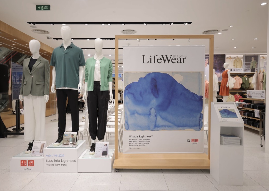 UNIQLO ra mắt bộ sưu tập LifeWear Xuân/Hè 2024