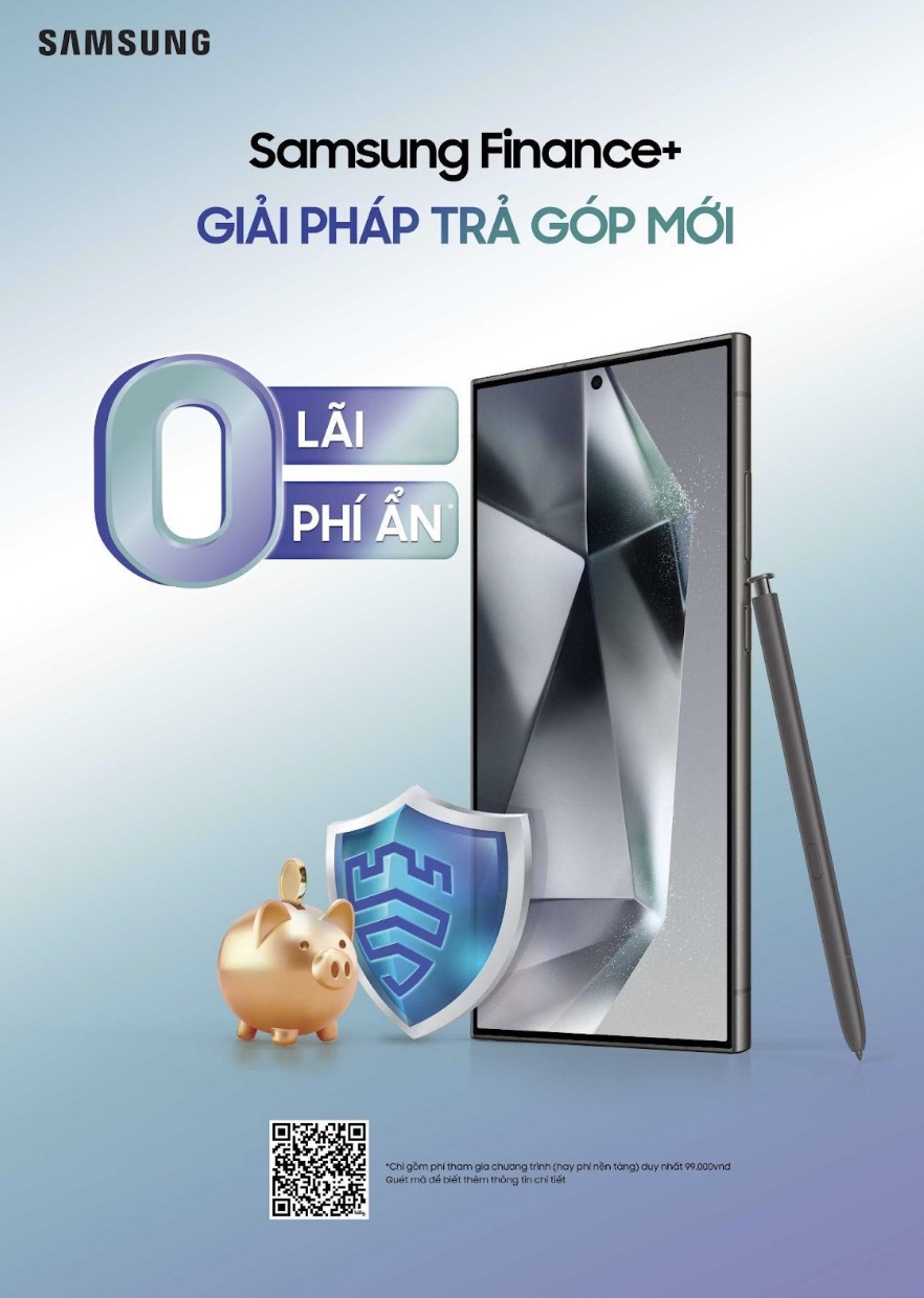Galaxy S24 Series hiện đang là dòng smartphone đầu tiên được tích hợp Galaxy AI, mở ra trải nghiệm toàn diện về trí tuệ nhân tạo trên thiết bị di động. Đặc biệt trong dịp Tết này, nhờ vào giải pháp tài chính Samsung Finance+ người dùng sở hữu Galaxy S24 series dễ hơn bao giờ hết.