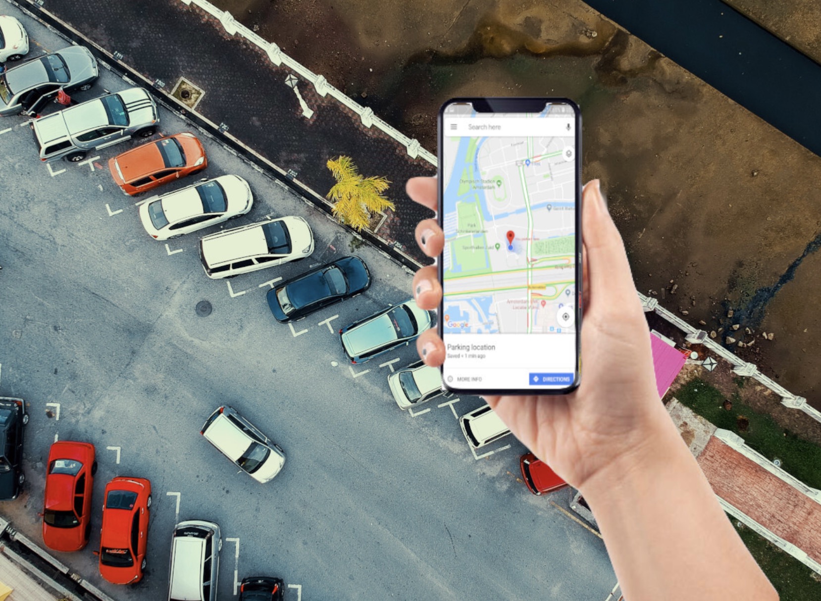 Dùng Google Maps để lưu lại vị trí đỗ xe