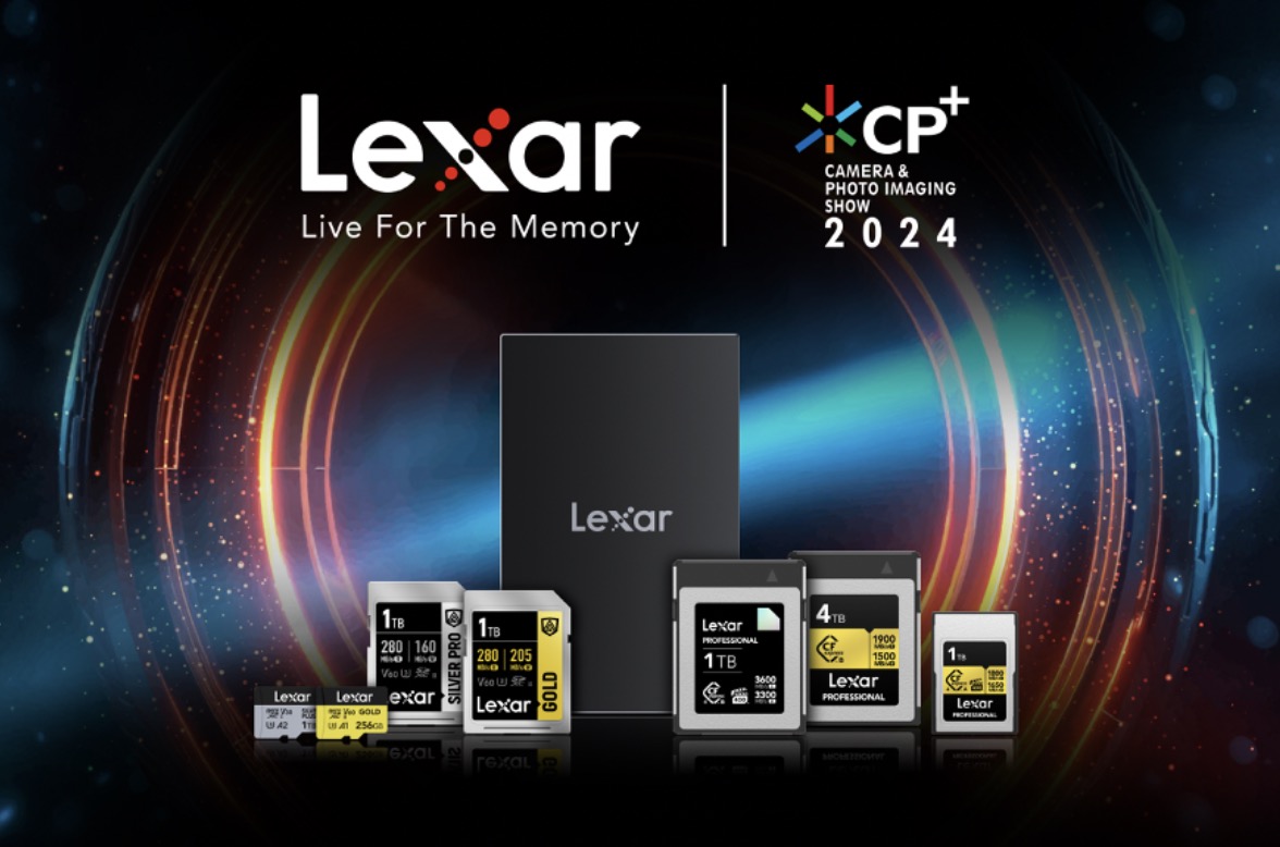 Lexar giới thiệu các sản phẩm bộ nhớ flash cao cấp tại triển lãm CP+ 2024