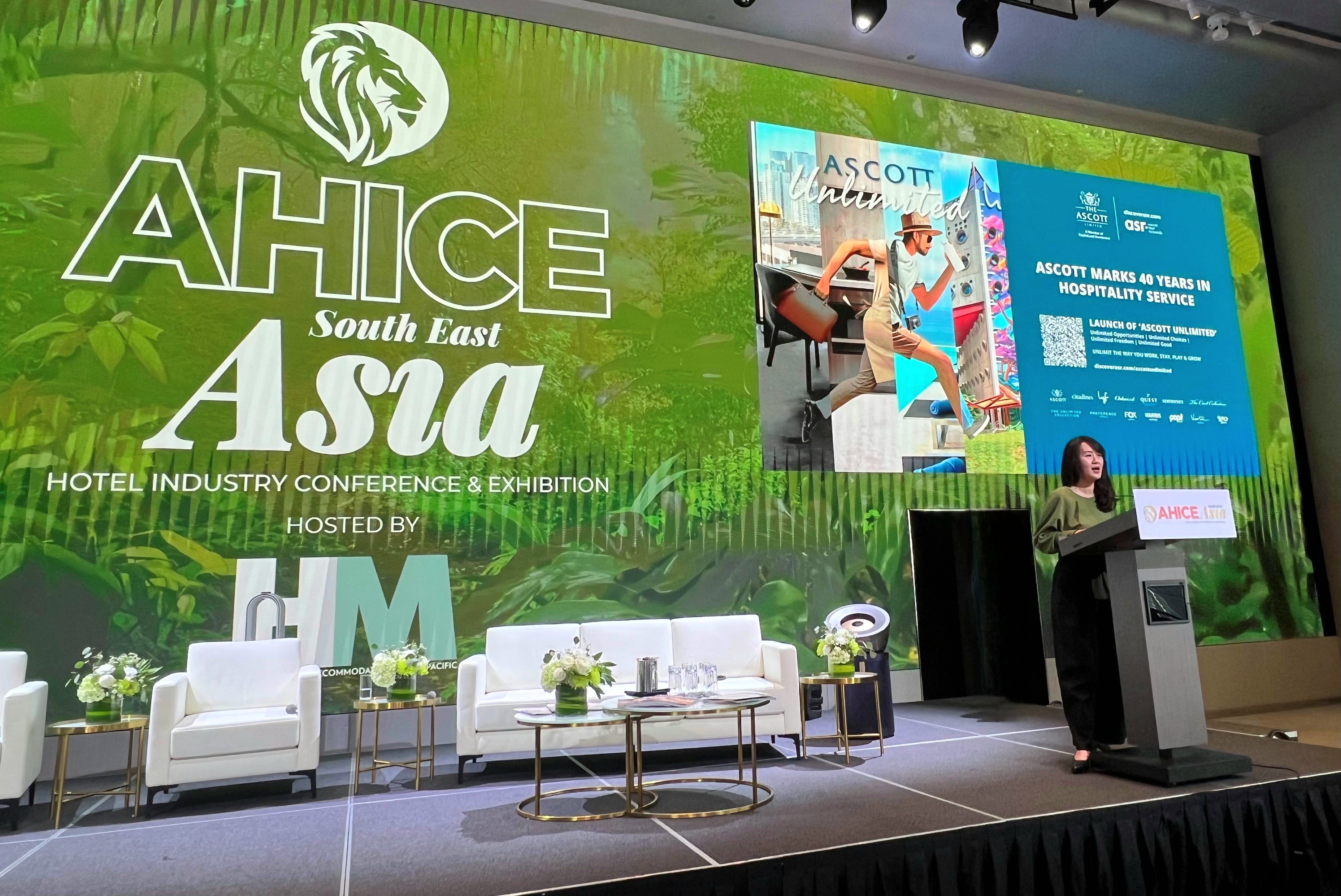 Tại AHICE 2024, Ascott giới thiệu Chương trình Ascott Unlimited nhân kỷ niệm 40 năm thành lập TechTimes Vietnam Ms Tan Bee Leng, Ascott’s Chief Commercial Officer, unveiled the launch of ‘Ascott Unlimited’ at AHICE SEA 2024