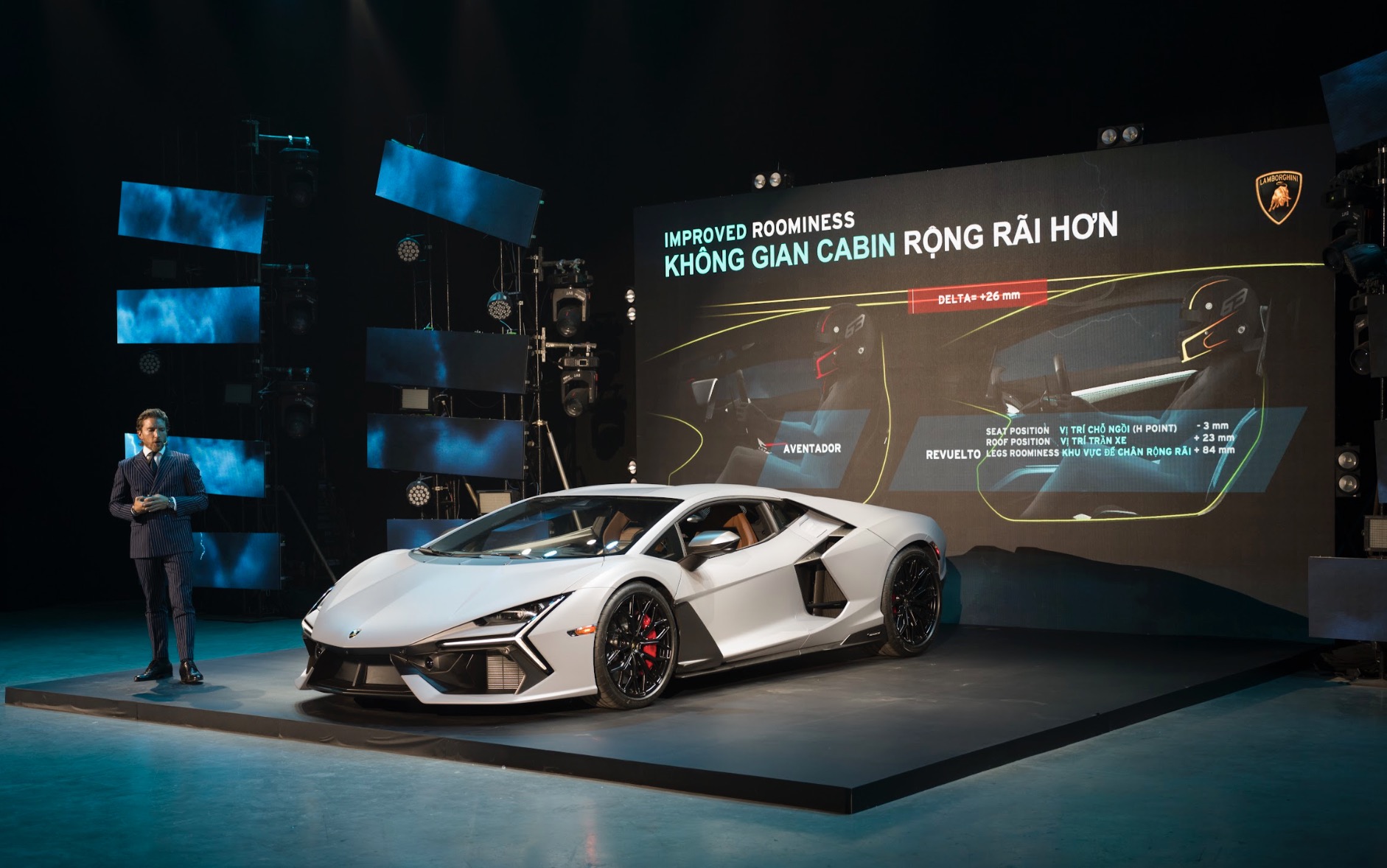 Lamborghini Revuelto: Siêu xe thể thao V12 Hybrid HPEV ra mắt tại Việt Nam