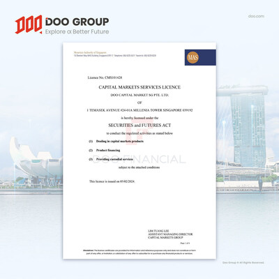 Cơ quan Tiền tệ Singapore (MAS) cấp Giấy phép Dịch vụ Thị trường Vốn (CMS) cho công ty trực thuộc Doo Financial Co quan Tien te Singapore MAS cap Giay phep Dich TechTimes Vietnam Cơ quan Tiền tệ Singapore (MAS) cấp Giấy phép Dịch vụ Thị trường Vốn (CMS) cho công ty trực thuộc Doo Financial