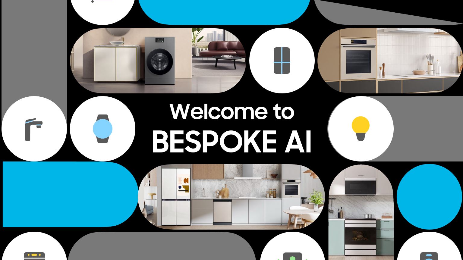 Welcome to BESPOKE AI: Samsung ra mắt loạt sản phẩm tích hợp AI