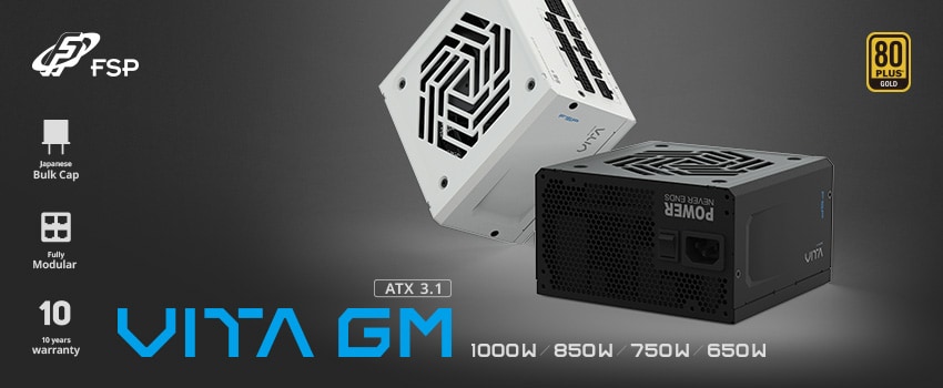FSP Group ra mắt bộ nguồn VITA GM PSU mới