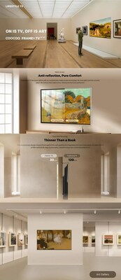 coocaa Frame TV tich hop hoan hao nghe thuat va TechTimes Vietnam coocaa Frame+ TV tích hợp hoàn hảo nghệ thuật và công nghệ, giúp nghệ thuật thắp sáng cuộc sống