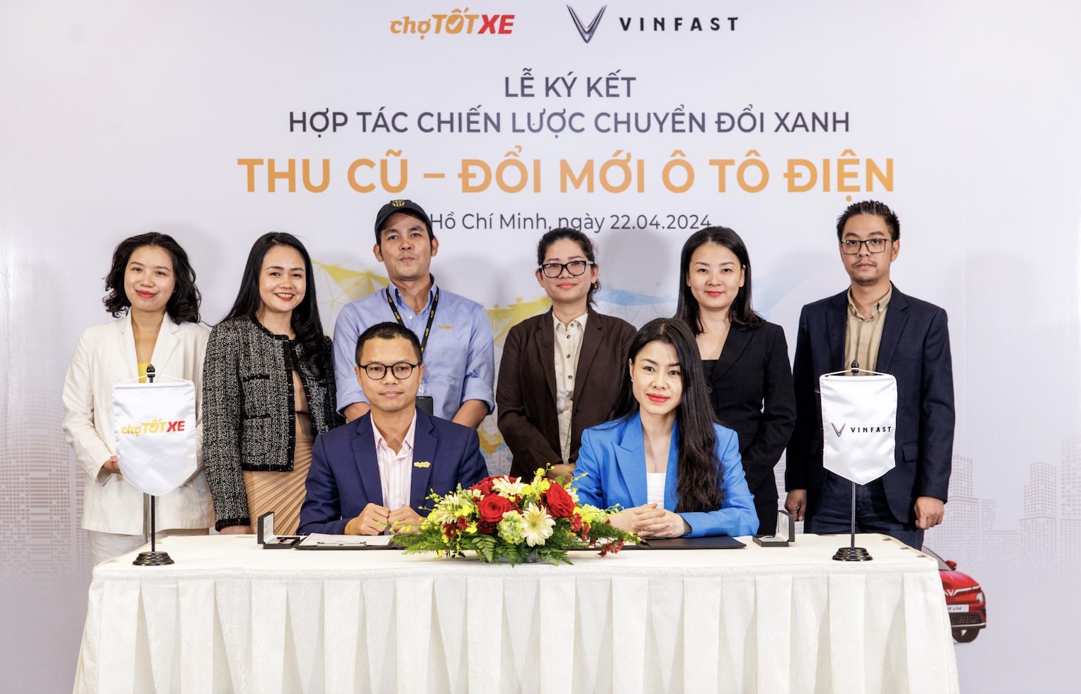 VinFast và Chợ Tốt hợp tác 'đổi xe cũ lấy xe điện mới'