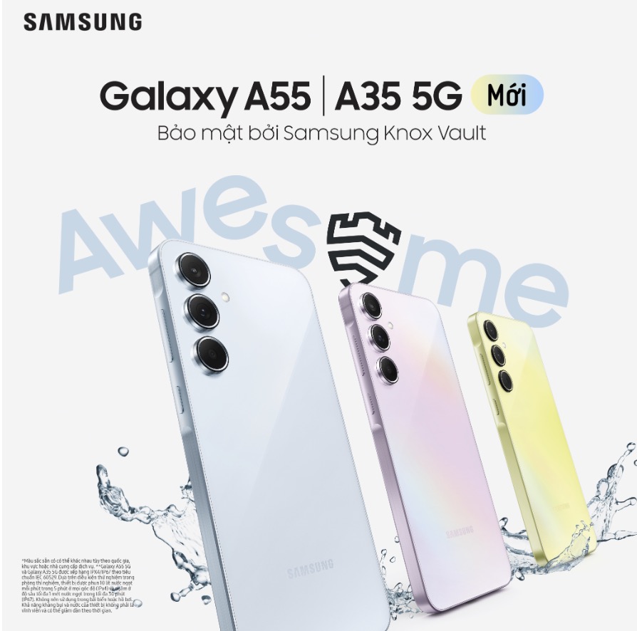 Chinh Phục Mọi Trào Lưu Cùng Galaxy A35 5G & A55 5G - Smartphone “Must-Have” Cho Gen Z