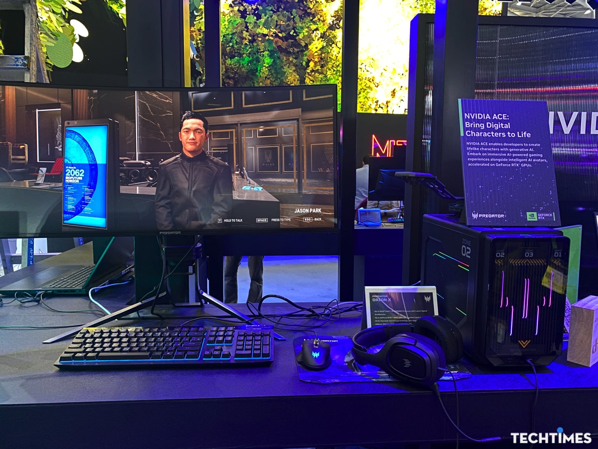 Mẫu PREDATOR ORION X cũng được trưng bày tại COMPUTEX.