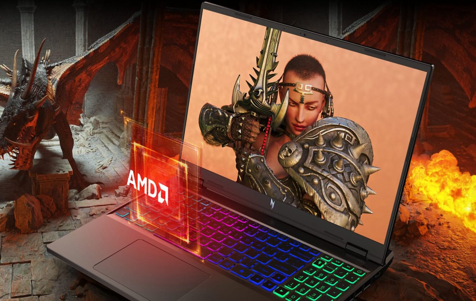 COMPUTEX 2024: Đánh giá nhanh Acer Nitro V 16 AMD - AI Gaming Laptop 'quốc dân'