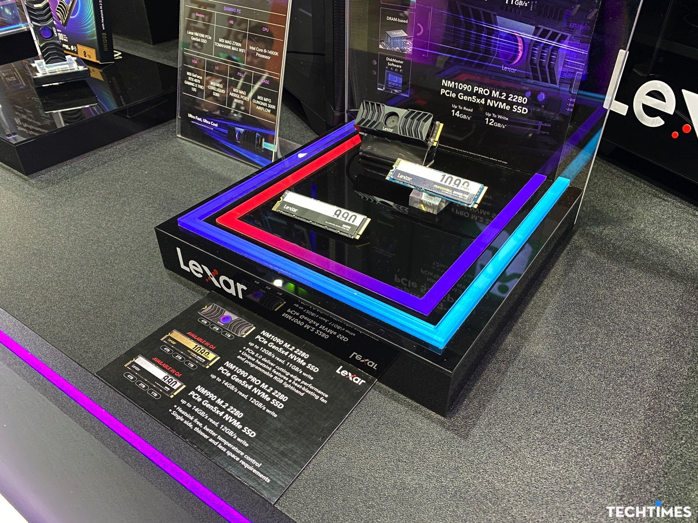 LEXAR COMPUTEX Techtimes 3 TechTimes Vietnam COMPUTEX 2024: Lexar tung loạt sản phẩm bộ nhớ ưu việt