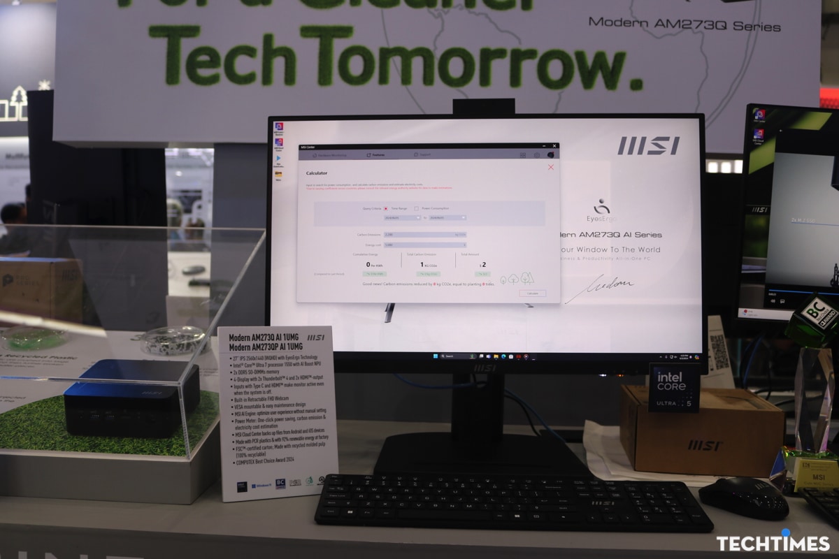 MSI COMPUTEX Techtimes 15 TechTimes.vn COMPUTEX 2024: MSI ra mắt loạt màn hình, Gaming AI PC cao cấp