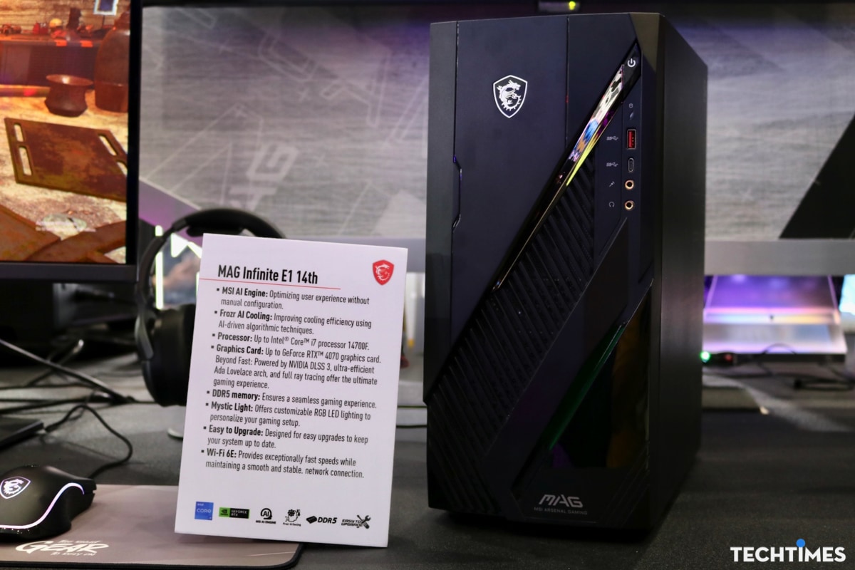 MSI COMPUTEX Techtimes 8 TechTimes.vn COMPUTEX 2024: MSI ra mắt loạt màn hình, Gaming AI PC cao cấp