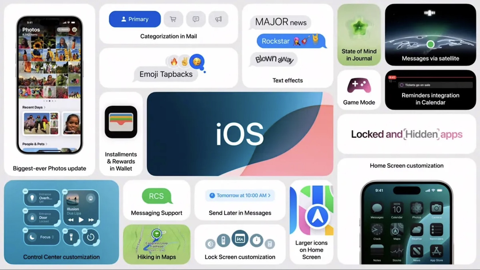 Tổng hợp WWDC 2024: iOS 18, macOS 15, watchOS 11, vision OS 2.0, AI và Siri TechTimes Vietnam iOS 18 được bổ sung nhiều tính năng hữu ích.