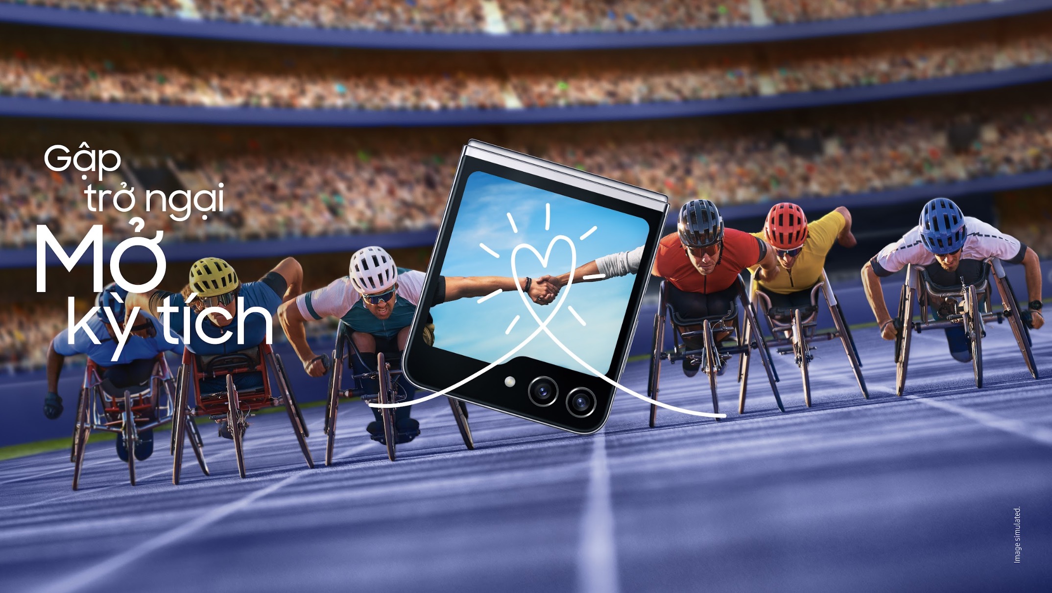 Samsung lan tỏa tinh thần Olympic Paris 2024 đến giới trẻ Việt Nam