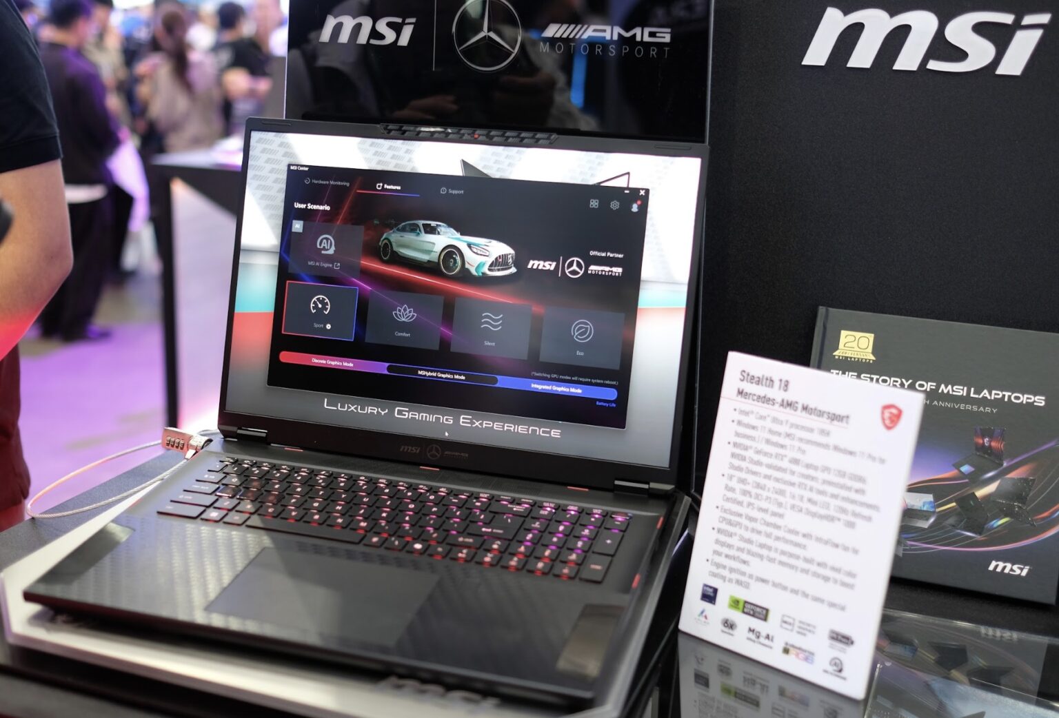 COMPUTEX 2024: MSI trình làng loạt laptop thế hệ mới, nhiều cải tiến