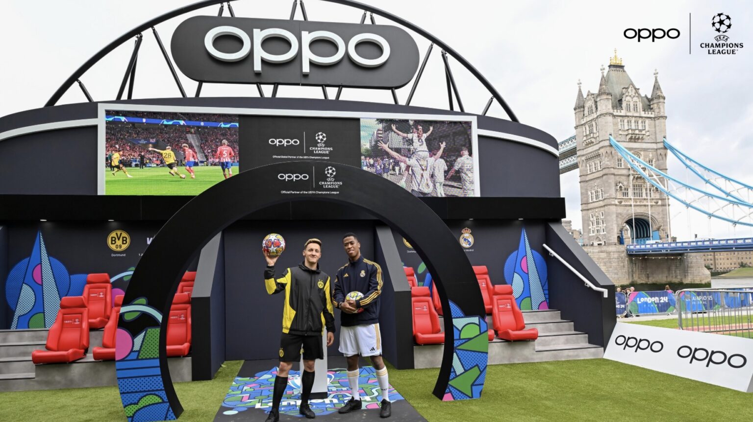 OPPO ghi lại khoảnh khắc tại chung kết UEFA Champions League OPPO ghi lại khoảnh khắc tại chung kết UEFA Champions League