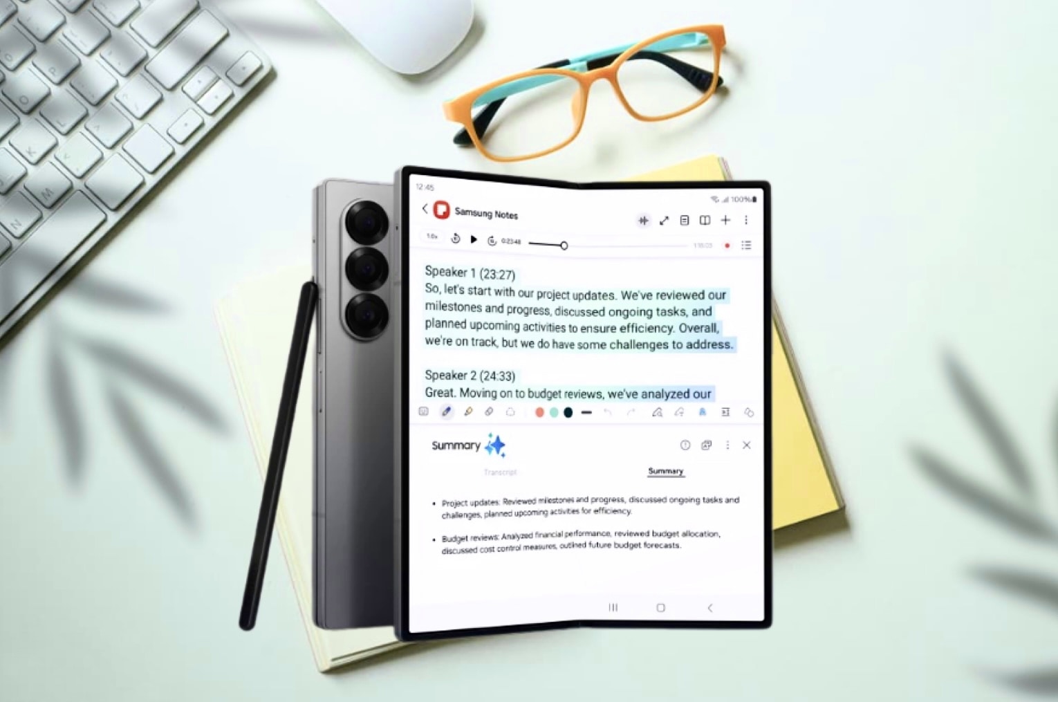 Galaxy Z Fold6 với Galaxy AI giúp gì để công việc kinh doanh hiệu quả? TechTimes Vietnam Galaxy Z Fold6 làm được gì giúp công việc kinh doanh hiệu quả?