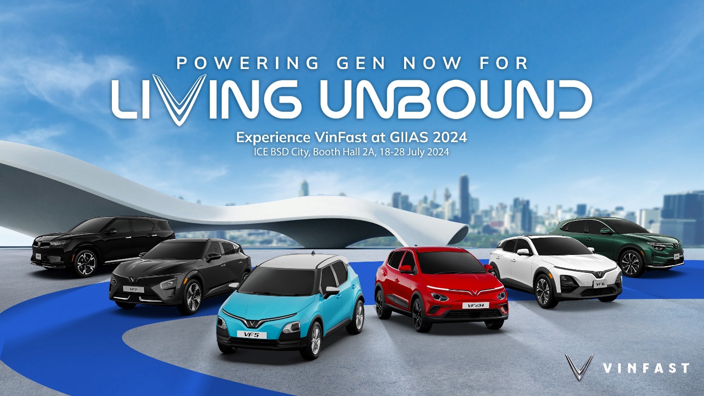 VinFast Auto sẽ tham gia Triển lãm ô tô quốc tế Gaikindo Indonesia (GIIAS) 2024 diễn ra từ ngày 18 đến 28/7 TechTimes Vietnam VinFast participates in GIIAS 2024 with a diverse range of products