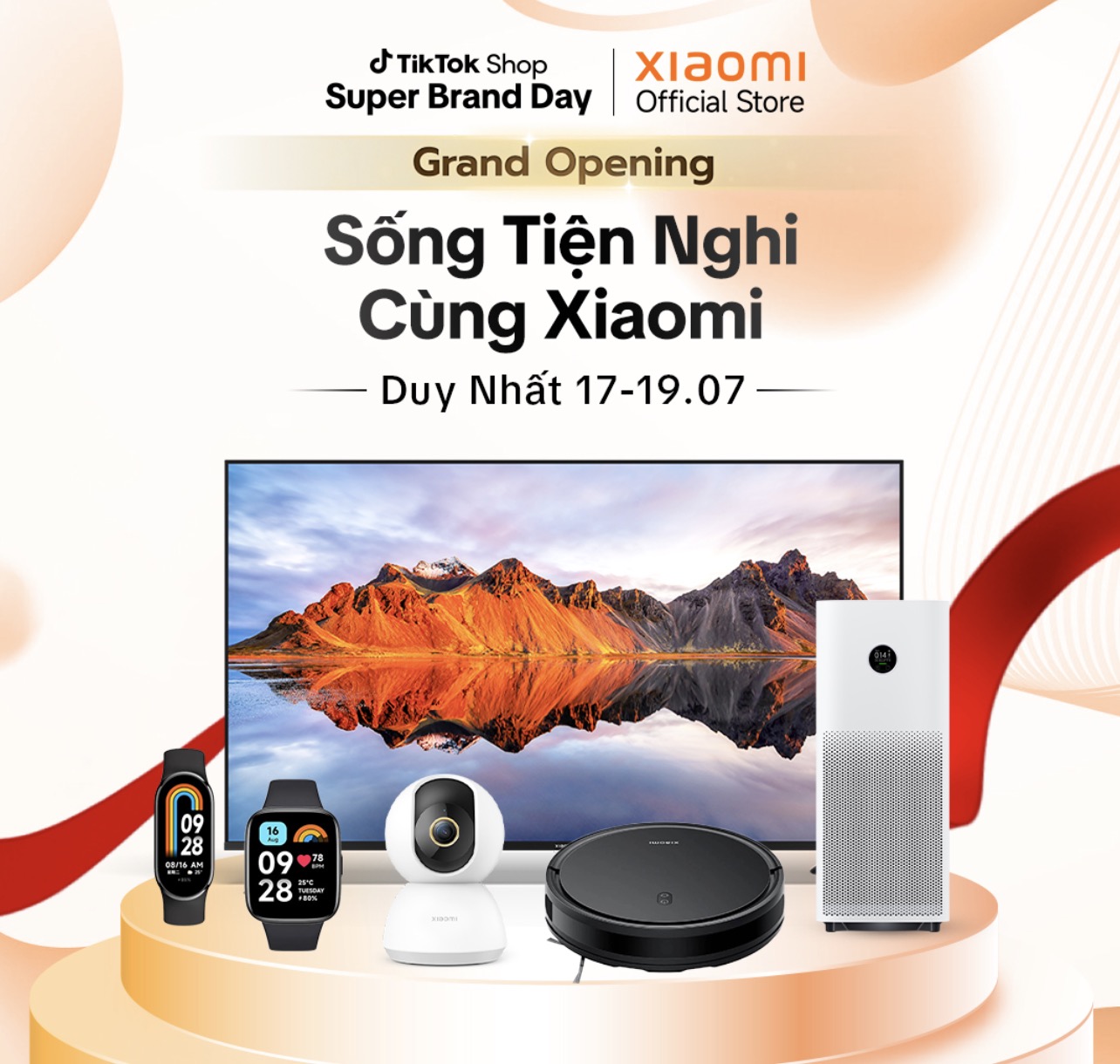 Xiaomi cùng TikTok Shop tổ chức Super Grand Opening với nhiều ưu đãi