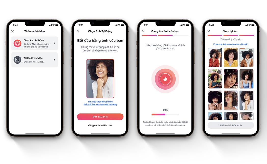 Tinder ra mắt tính năng AI "Photo Selector": Chọn ảnh đại diện dễ dàng hơn