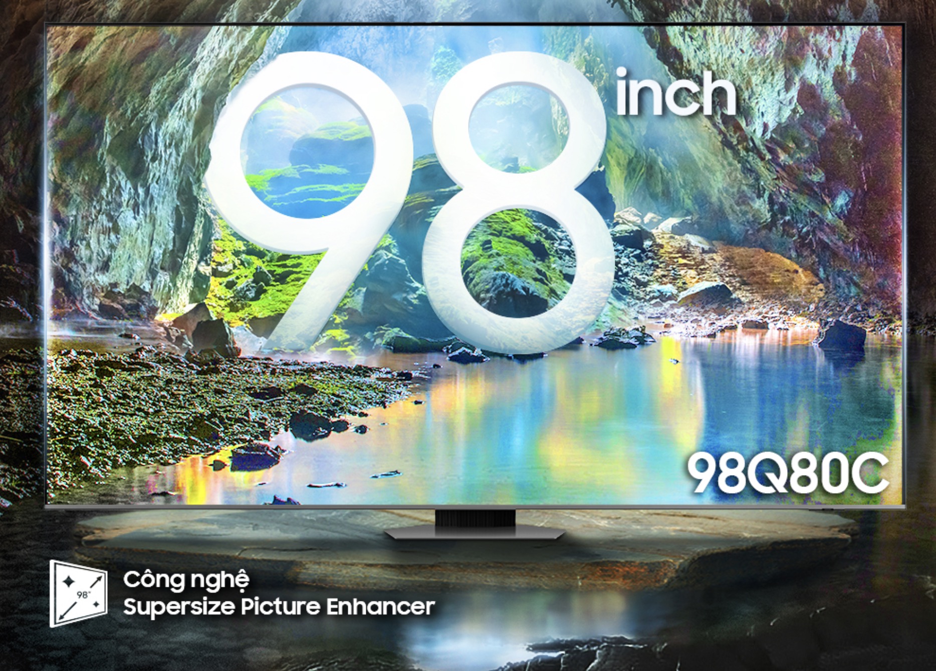 Samsung mở rộng dải sản phẩm TV 98 inch, đáp ứng nhu cầu giải trí đỉnh cao