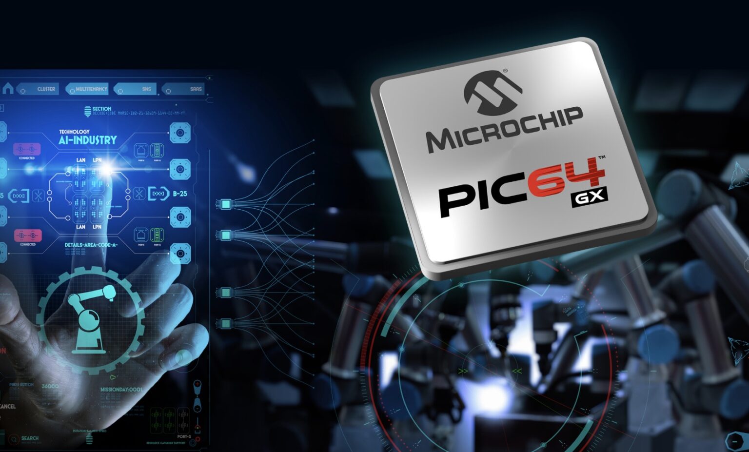 Microchip mở rộng danh mục vi xử lý với bộ xử lý 64-bit đa lõi