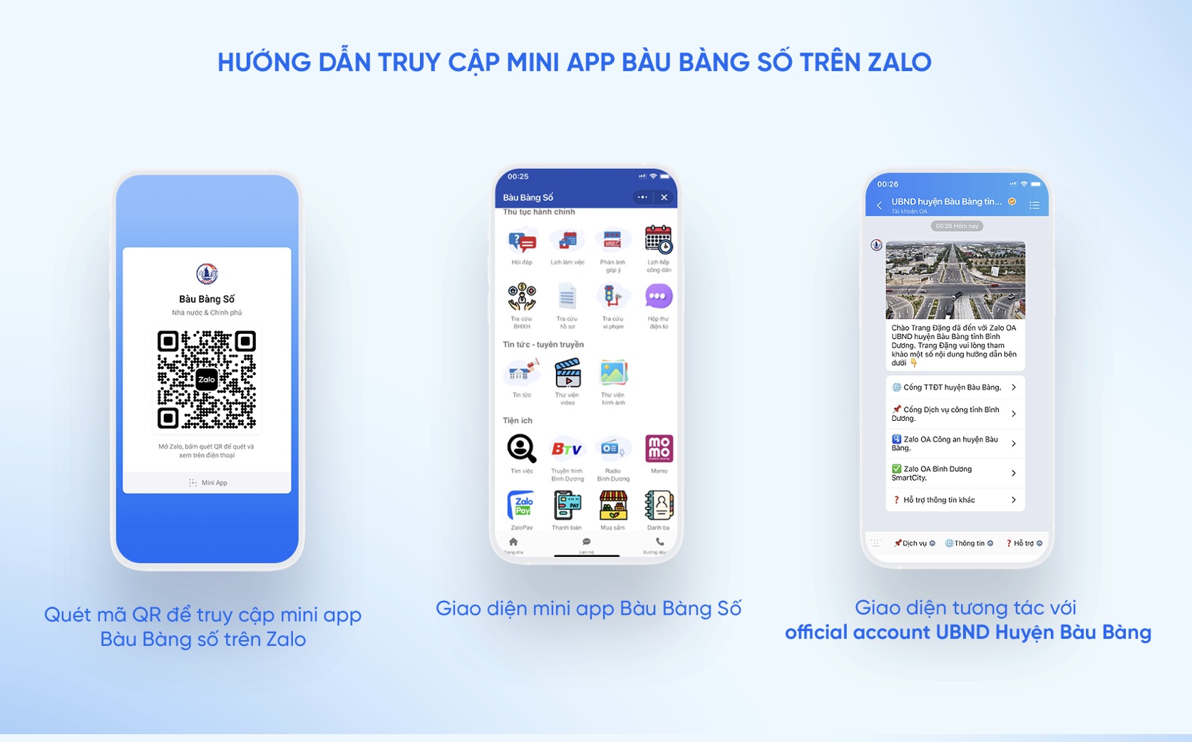 Chuyển đổi số mạnh mẽ tại Bình Dương với Zalo Mini App
