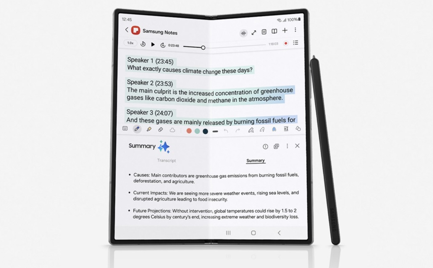 Galaxy Z Fold6 với Galaxy AI giúp gì để công việc kinh doanh hiệu quả? TechTimes Vietnam Ngoài ra, với S Pen Assist, người dùng Galaxy Z Fold6 có thể truy cập các khả năng AI thông minh chỉ bằng vài cử chỉ đơn giản.