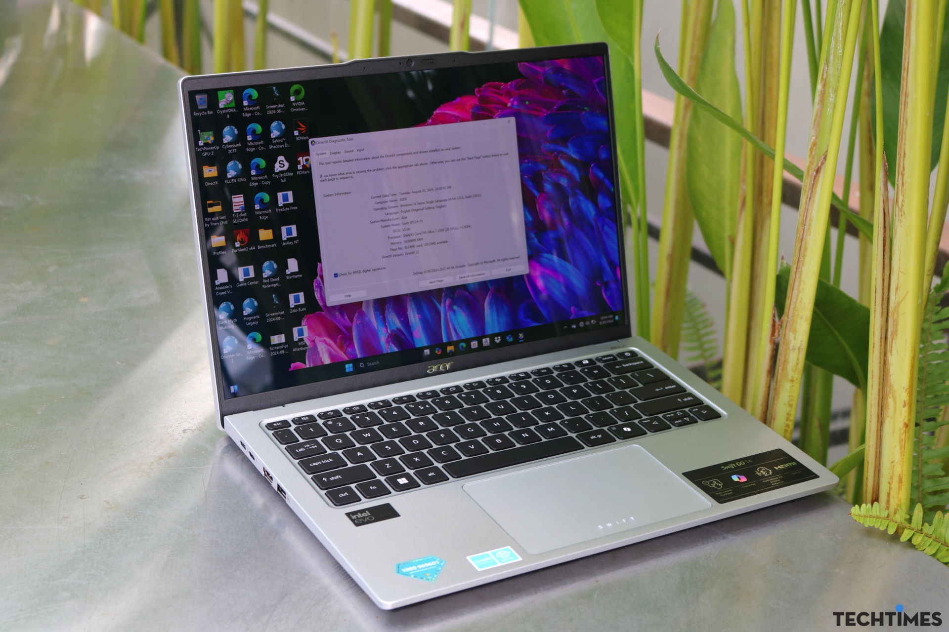 Đánh giá Acer Swift Go 14 AI OLED (SFG14-73): Màn hình đẹp, chức năng AI hữu ích TechTimes Vietnam Swift Go 14 SFG14 73 11T TechTimes 29 TechTimes Vietnam Đánh giá Acer Swift Go 14 AI OLED (SFG14-73): Màn hình đẹp, chức năng AI hữu ích
