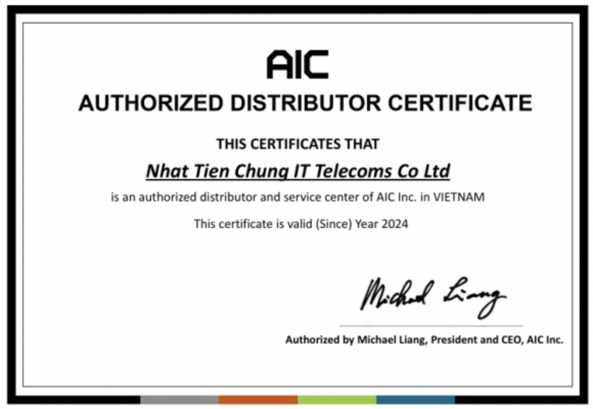 Nhất Tiến Chung trở thành nhà phân phối chính thức của AIC tại Việt Nam TechTimes Vietnam Nhất Tiến Chung trở thành nhà phân phối chính thức của AIC tại Việt Nam