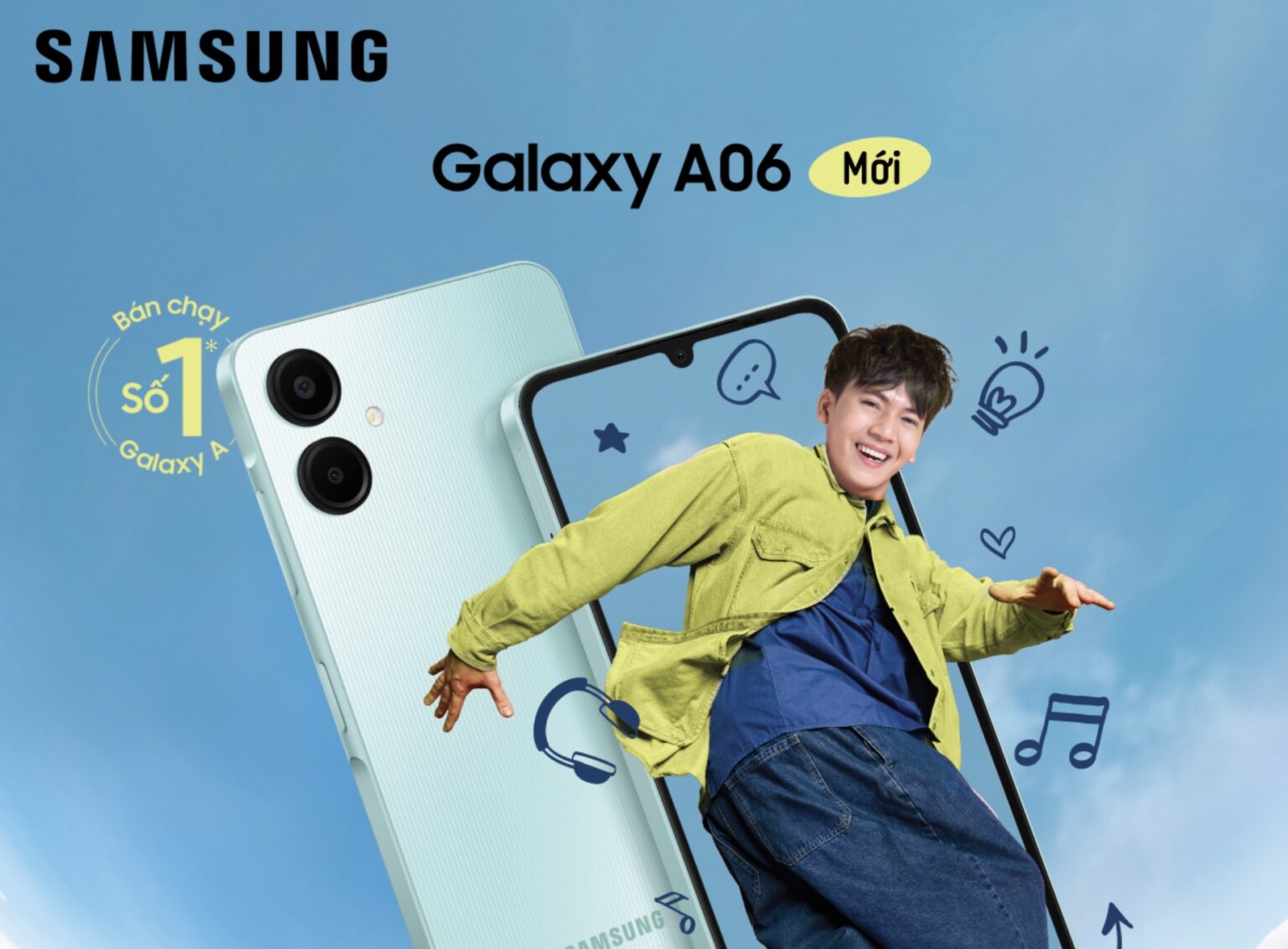 Samsung ra mắt Galaxy A06, giá từ 3,19 triệu đồng tại Việt Nam