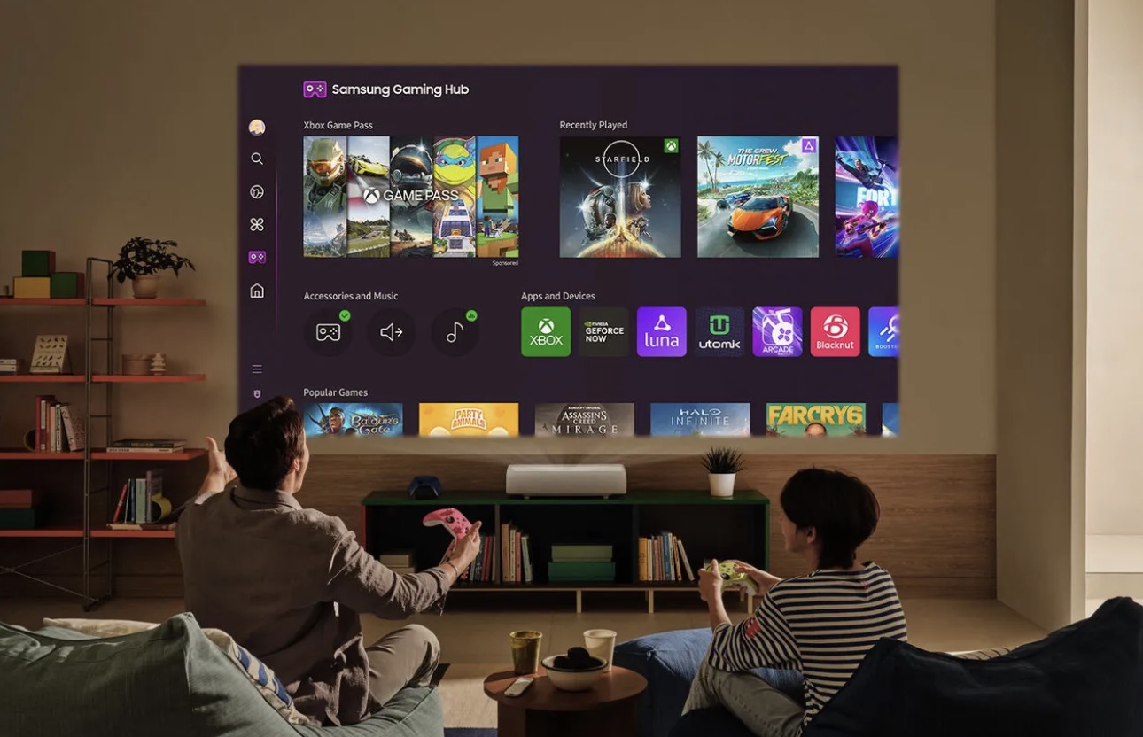 Samsung ra mắt máy chiếu The Premiere 9 và The Premiere 7 có thể trình chiếu đến 130 inch