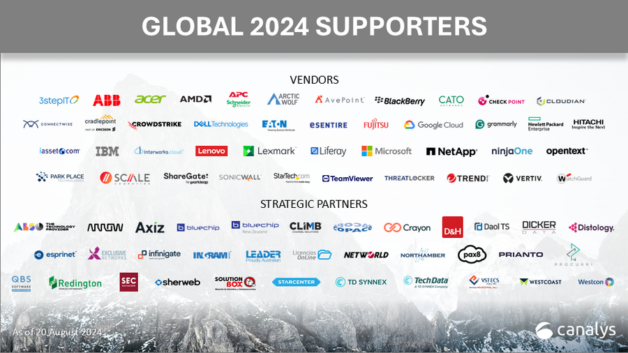 Canalys Forums 2024: Sự kiện công nghệ quy mô lớn với số lượng nhà tài trợ kỷ lục