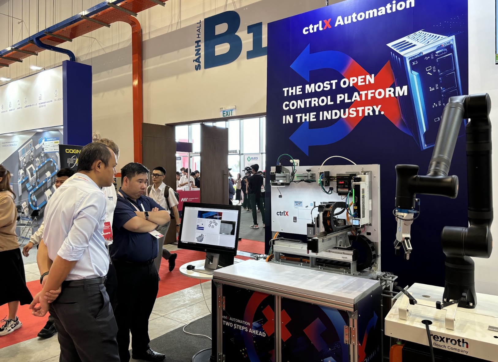 Bosch Rexroth giới thiệu giải pháp tự động hóa tại Automation World Vietnam 2024