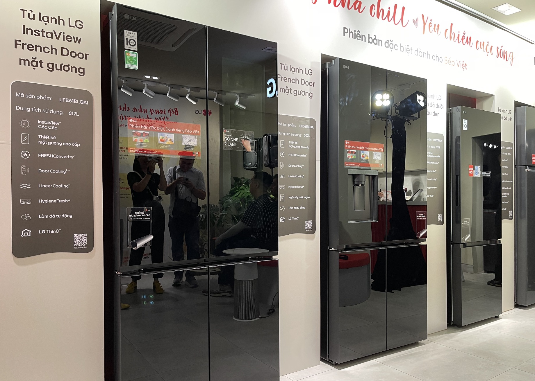 LG Electronics ra mắt loạt tủ lạnh mới tạik Việt Nam