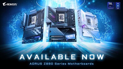 GIGABYTE cong bo bo mach chu AORUS Z890 hien da TechTimes Vietnam GIGABYTE công bố bo mạch chủ AORUS Z890 hiện đã ra mắt, nâng cao hiệu suất bằng AI với D5 Bionic Corsa