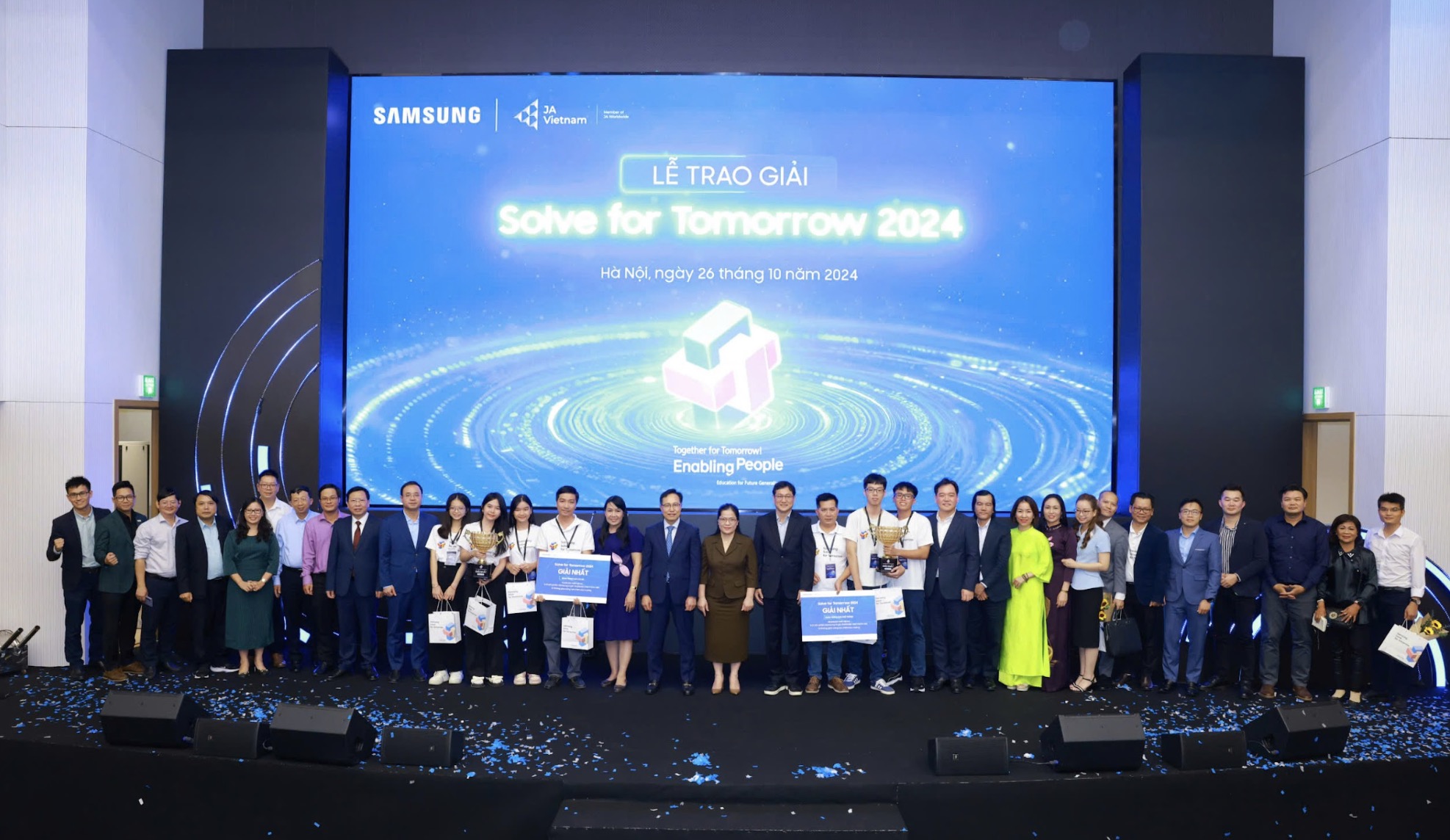 Samsung tôn vinh các dự án sáng tạo tại vòng chung kết Solve for Tomorrow 2024