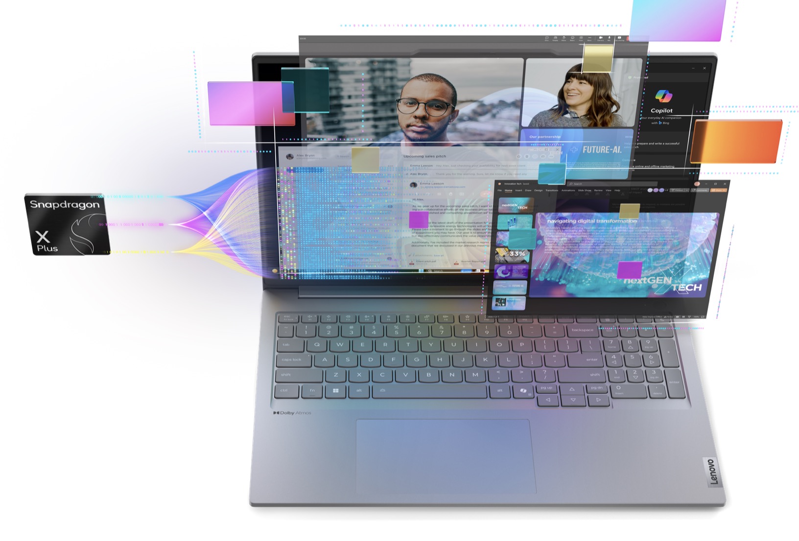 Lenovo ra mắt loạt laptop AI cho doanh nghiệp, trở thành đối tác toàn cầu của Formula 1