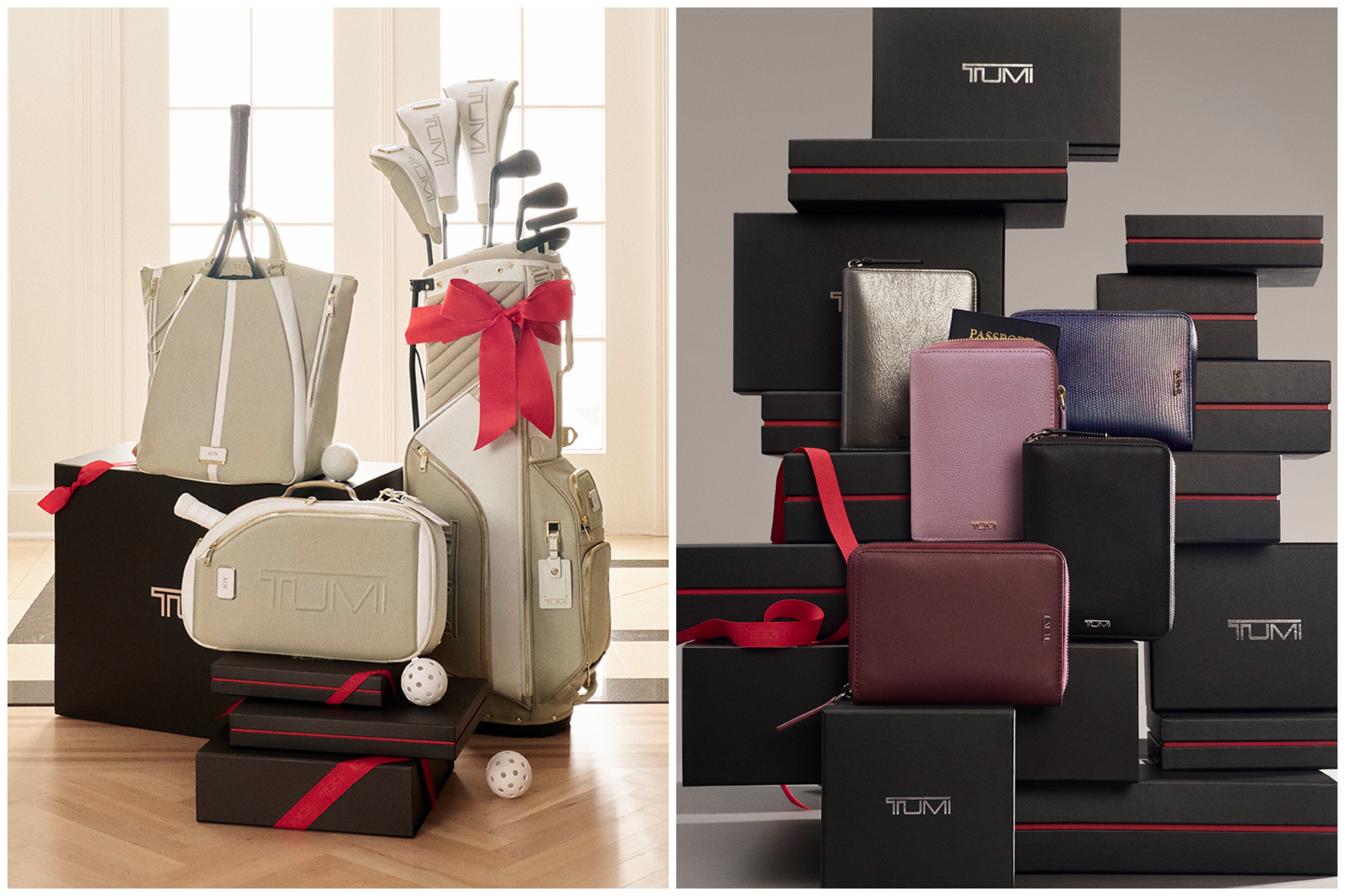 TUMI TÔN VINH NIỀM VUI ĐOÀN TỤ TRONG MÙA LỄ HỘI TechTimes Vietnam Bộ sưu tập thể thao TUMI màu trắng ngà/nâu nhạt, Phụ kiện du lịch TUMI ¹