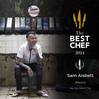 Bep truong Sam Aisbett dai dien nha hang Akuna vinh TechTimes Vietnam Bếp trưởng Sam Aisbett đại diện nhà hàng Akuna vinh dự nhận 1 Knife tại 'The Best Chef Awards' 2024