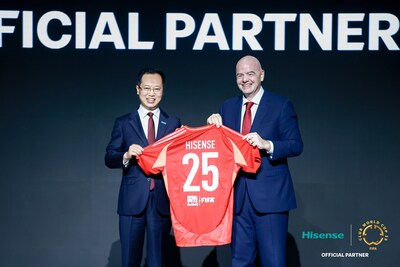 Hisense duoc vinh du tro thanh Doi tac chinh thuc TechTimes Vietnam Hisense được vinh dự trở thành Đối tác chính thức đầu tiên của FIFA Club World Cup 2025™