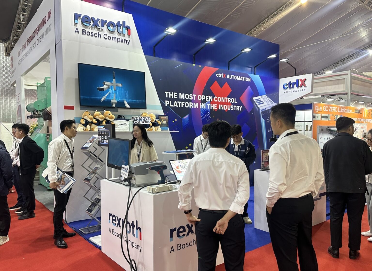 Bosch Rexroth: Định hình tương lai tự động hóa với nền tảng mở Bosch Rexroth